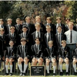 Boys athletics team, 1989