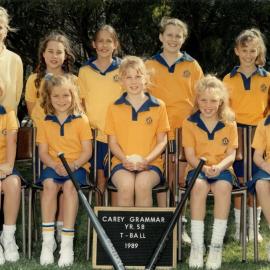 Year 5B Teeball, 1989
