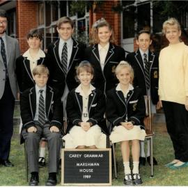 Marshman House leaders, 1989