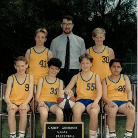 Under 13 A2 Basketball team, 1989