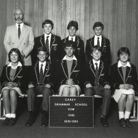 Junior School seniors, 1985
