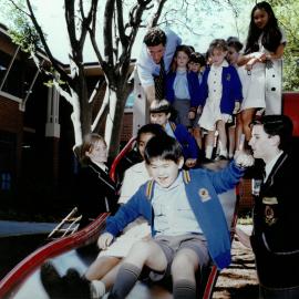 Junior School Kew playground, 1994
