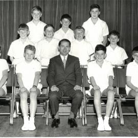 Junior School 'B' cricket team, 1966