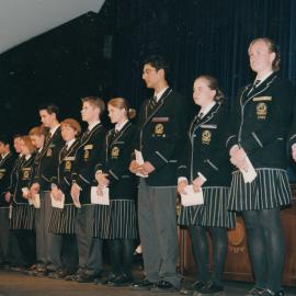 Prefects' induction, 1999