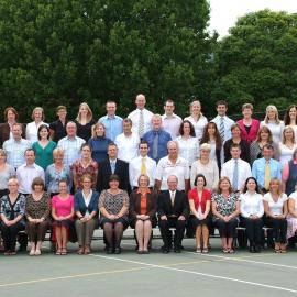 Middle School staff, 2008