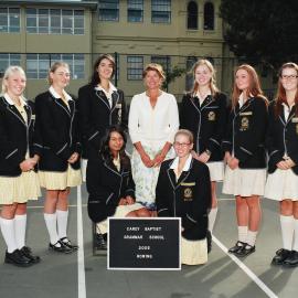 Girls' rowing team, 2005