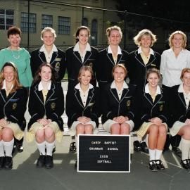 Softball team, 2005