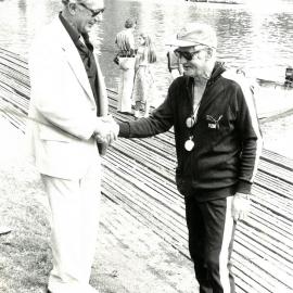Alfred Mellor and Keith Bilney, 1985