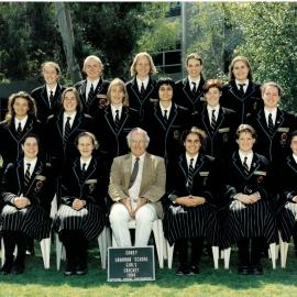 Girls' First XI Cricket undefeated team, 1994