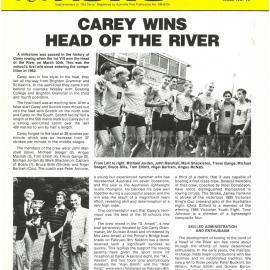  Carey News (April 1985)