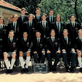 Boys' First XI cricket, 1995