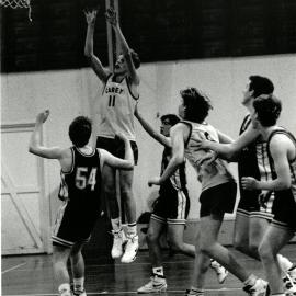 Basketball match, 1991