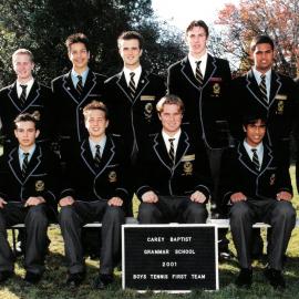 Boys first tennis, 2001