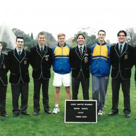 Boys tennis, 1998