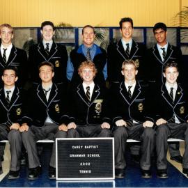 Boys tennis, 2002