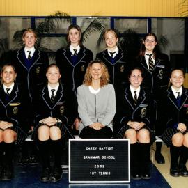 Girls' first tennis, 2002
