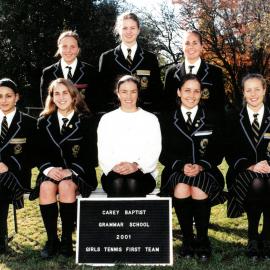 Girls first tennis, 2001