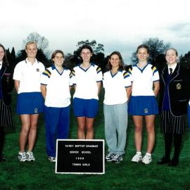Girls tennis, 1998