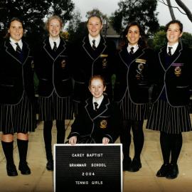 Girls tennis, 2004