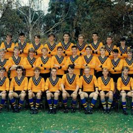 First Football XVIII squad, 1986