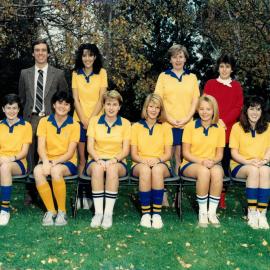 Senior A Softball team, 1986