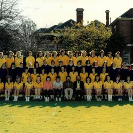 Girls' athletics, 1986