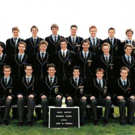First XVIII Football, 2002