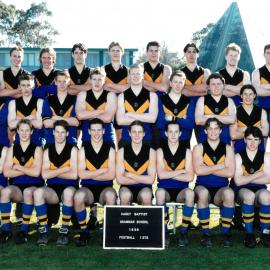 First XVIII Football, 1998