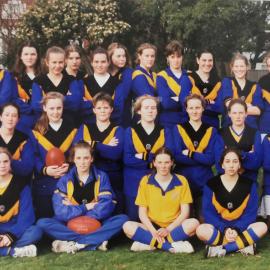 Girls' first XVIII football team, 1994