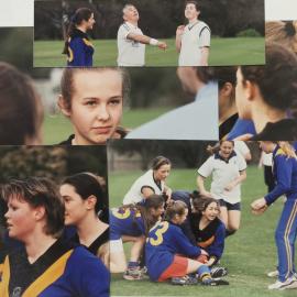 Girls first XVIII football team, 1994