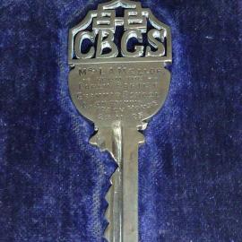 Key for the opening of Laycock House, 1925