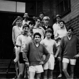 Carey hockey team at MLC, 1963