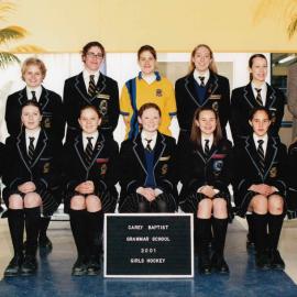 Girls Hockey, 2001