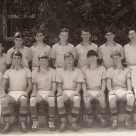 Hockey First XI training squad, 1965