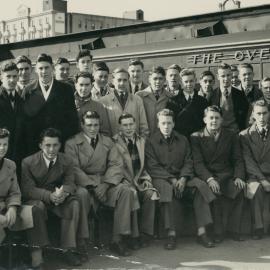 Visit to King's College, 1949