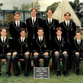 Rowing Year 9 boys 1st VIII, 1997