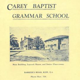Publicity pamphlet, circa 1936