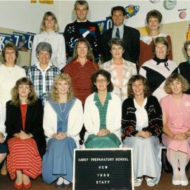 Preparatory School staff, 1989