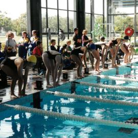 House swimming carnival at Bulleen, 2000