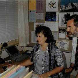 Margot Ruth and David Crawshaw, 1997