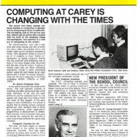 Carey News (November 1981)