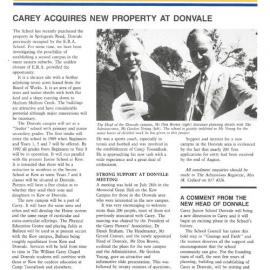 Carey News incorporating Old Carey (No. 2 1987)