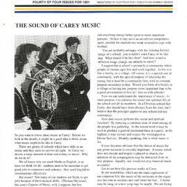 Carey News incorporating Old Carey (No. 4 1991)