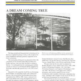 Carey News incorporating Old Carey (No. 3 1991)