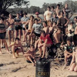 9C camp at Murray River, 1978