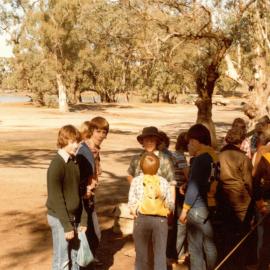 Hattah camp arrival, 1979