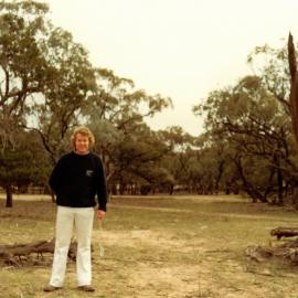 Mr Warwick Dean at Hattah Camp, 1981