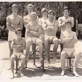First rowing crew, 1969