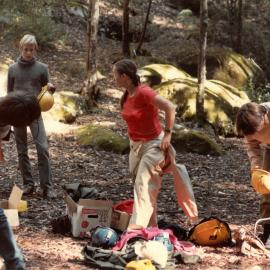 Labertouche caving, 1986