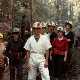 Labertouche caving, 1986